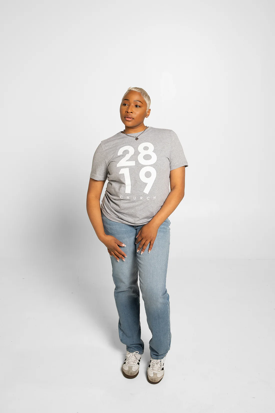 2819 Bold Gray Tee - Image 3