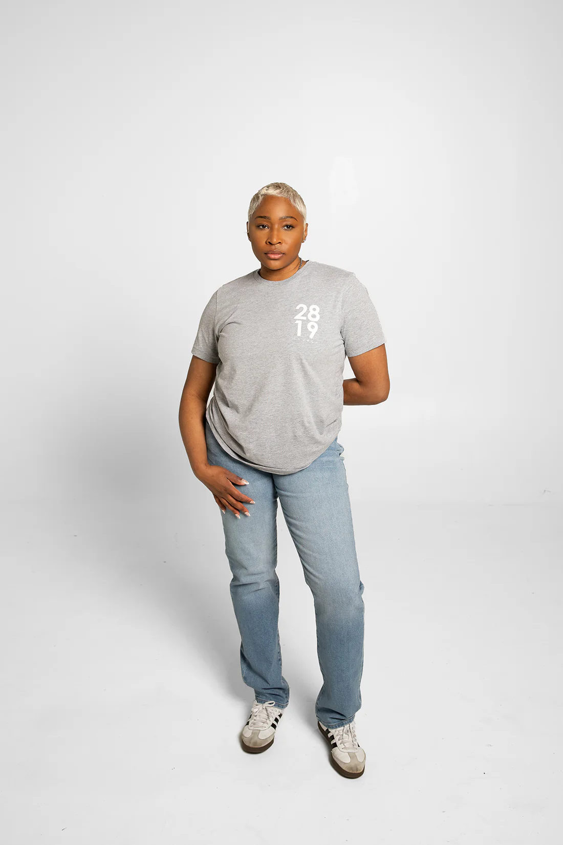 2819 Classic Gray Tee - Image 3