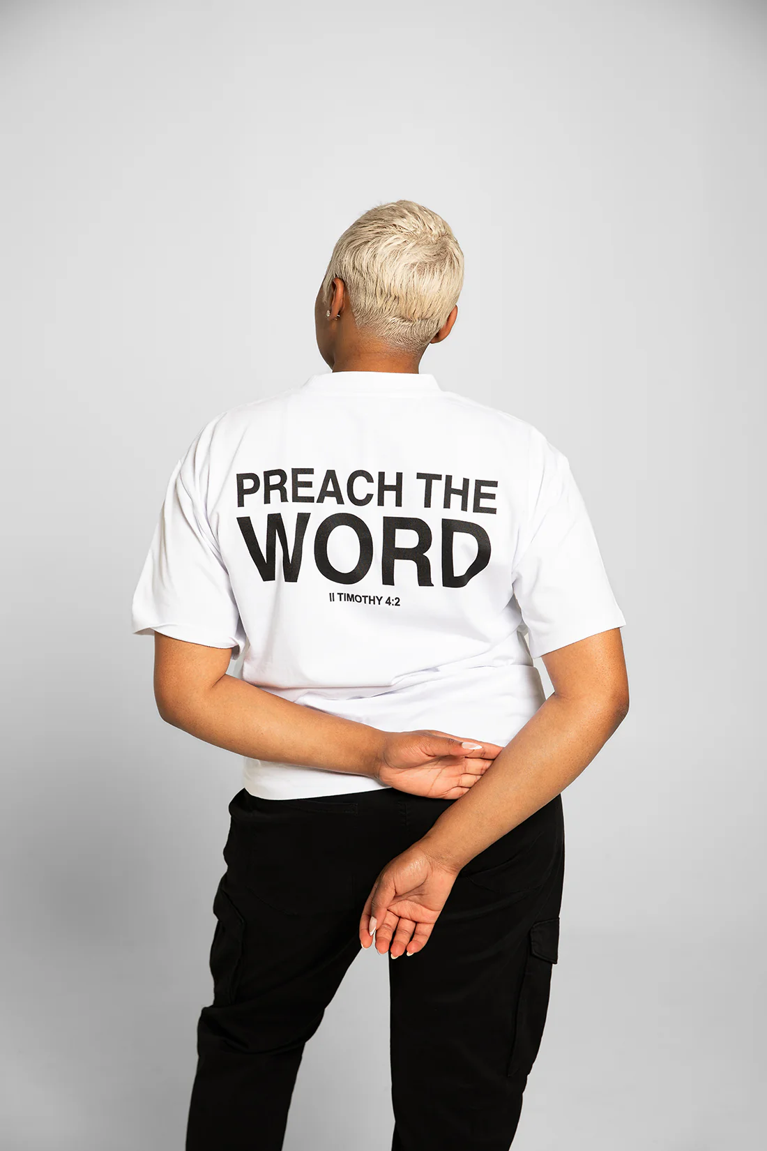 Preach The Word White Tee - Image 9