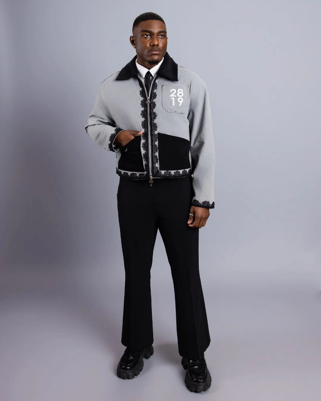 2819 x Reyna Daily Burial Canvas Jacket - Image 3