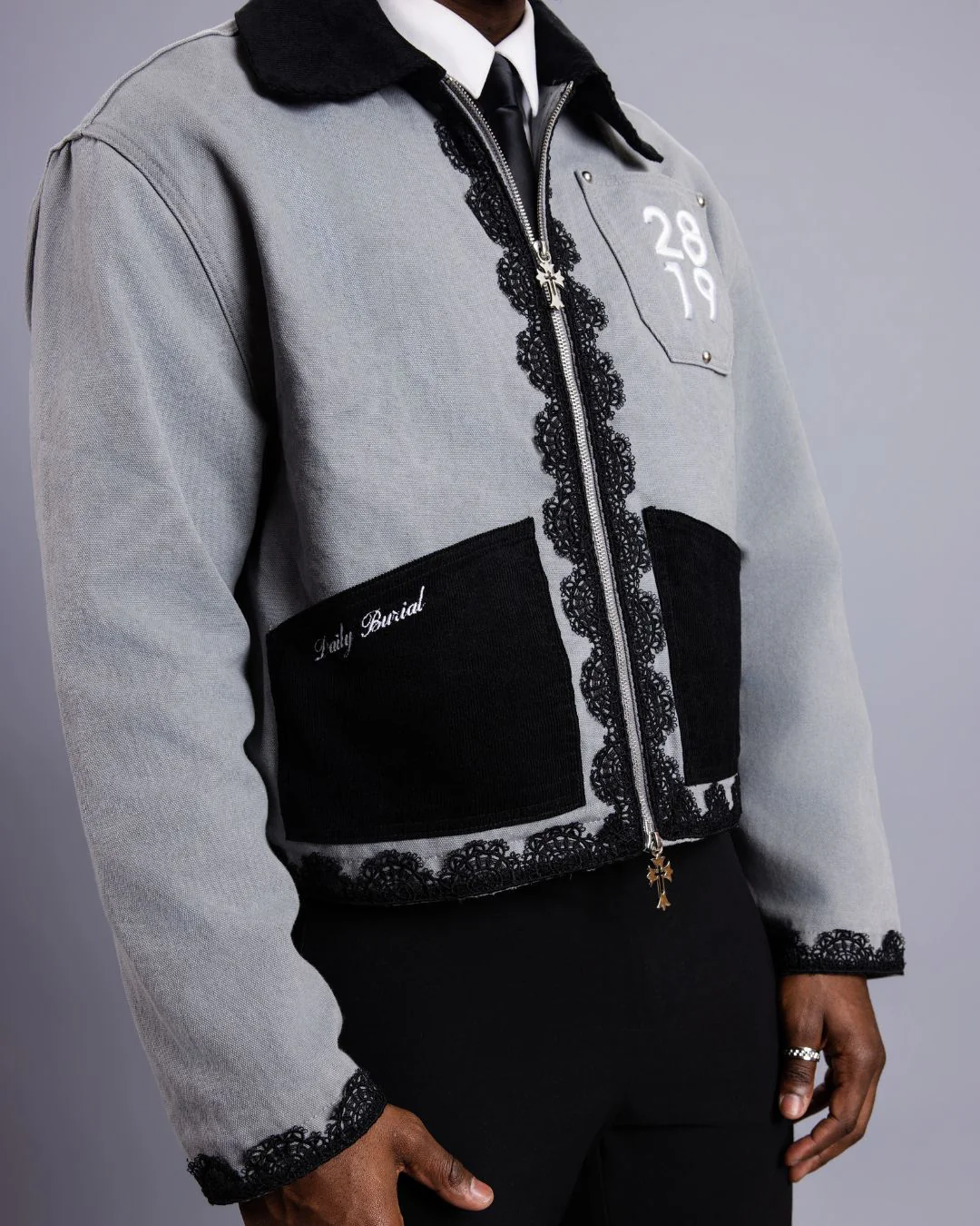 2819 x Reyna Daily Burial Canvas Jacket - Image 4