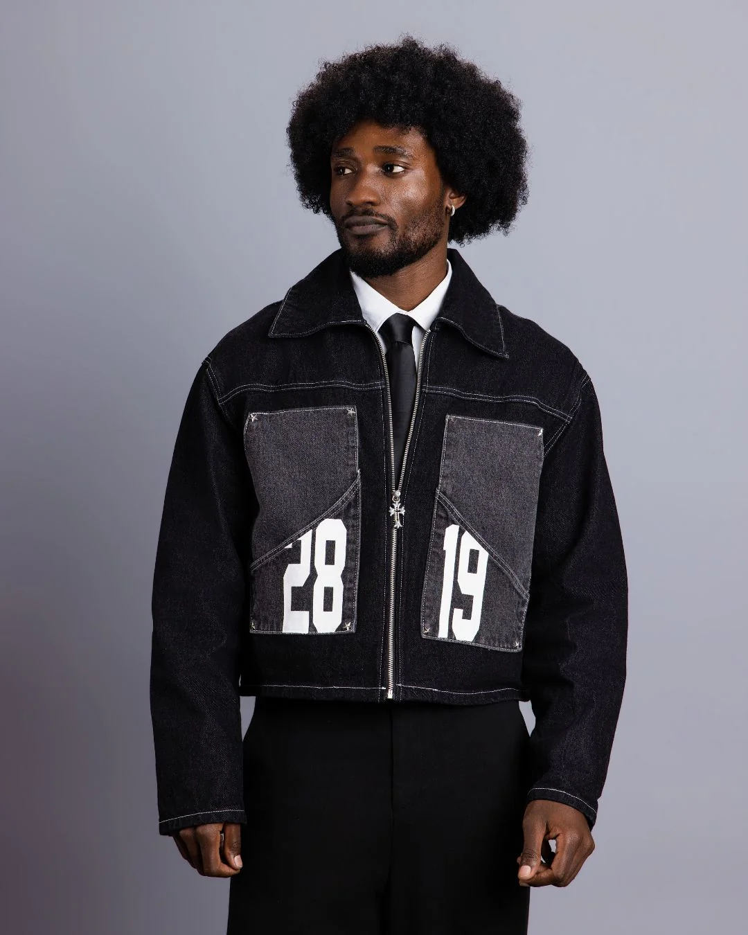 2819 x Reyna Denim Jacket - Image 3