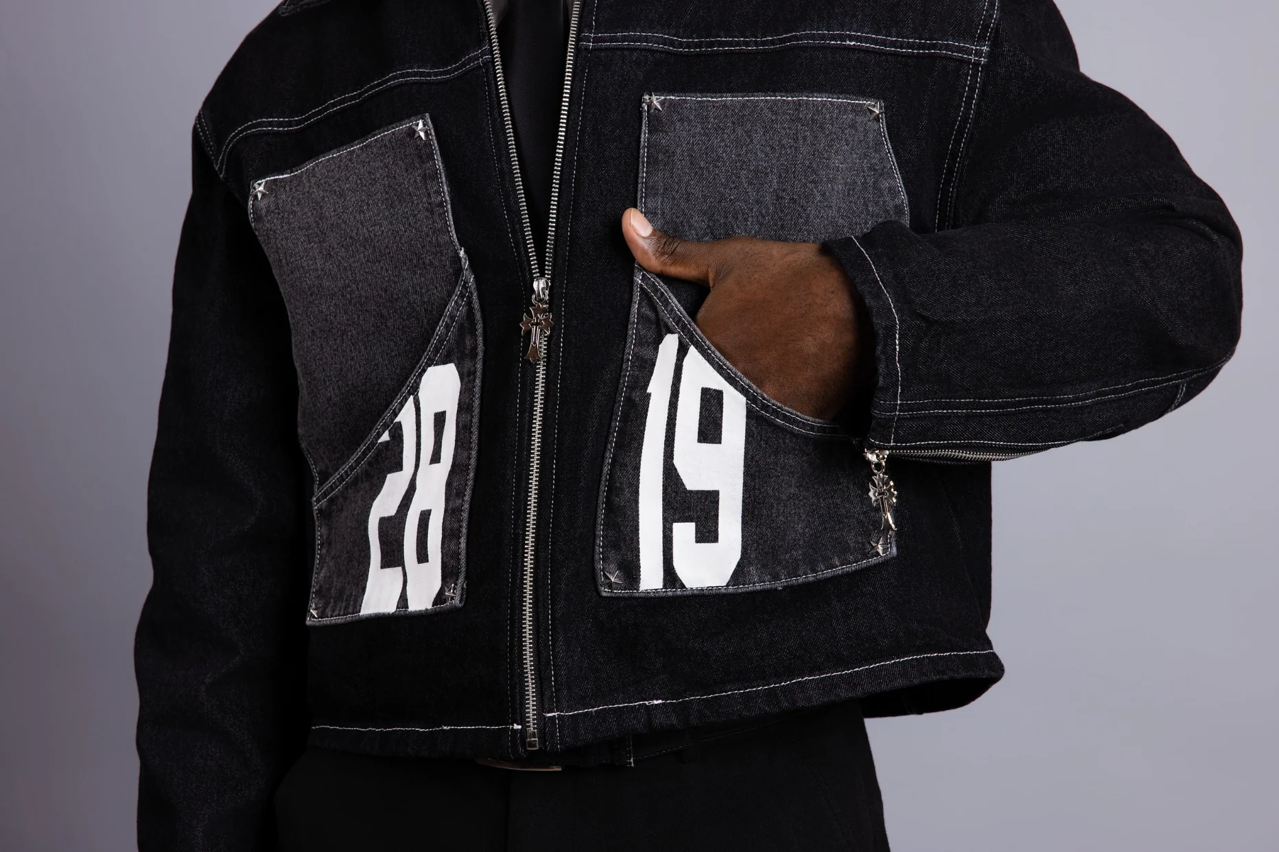 2819 x Reyna Denim Jacket - Image 5