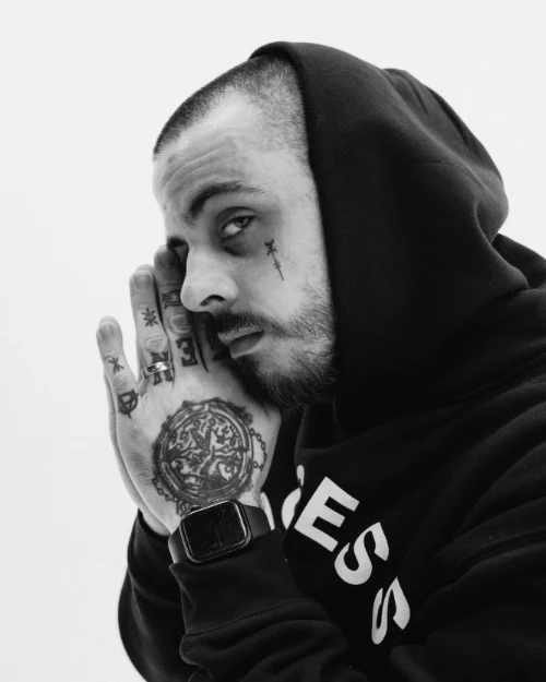 Access "A" Hoodie (Black) - Image 3