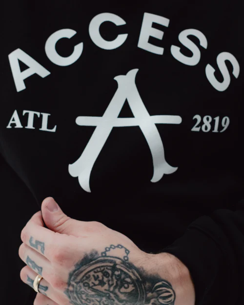 Access "A" Hoodie (Black) - Image 5