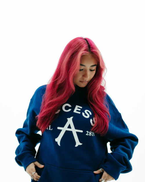 Access "A" Hoodie (Blue) - Image 4