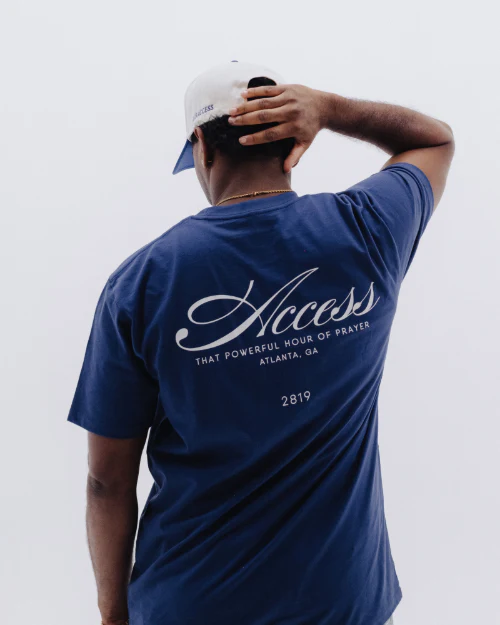Cursive Access Tee - Image 4