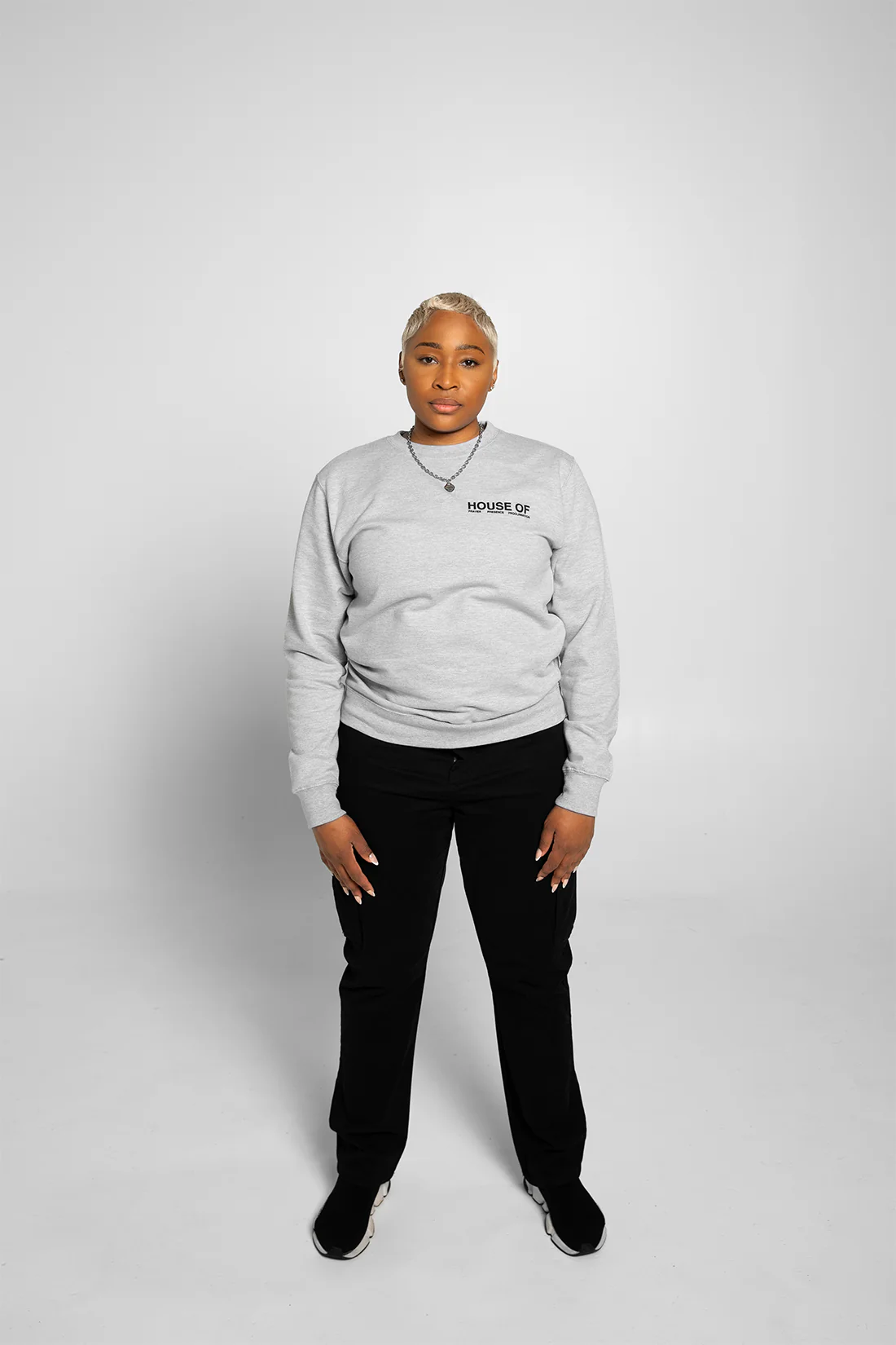 House Of Prayer Gray Crew - Image 5