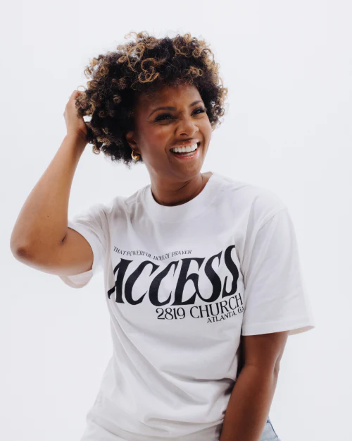White Access Tee - Image 4
